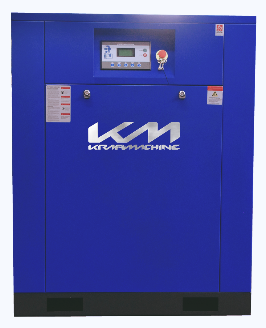 Винтовой компрессор KraftMachine KM22-10рВ АВ